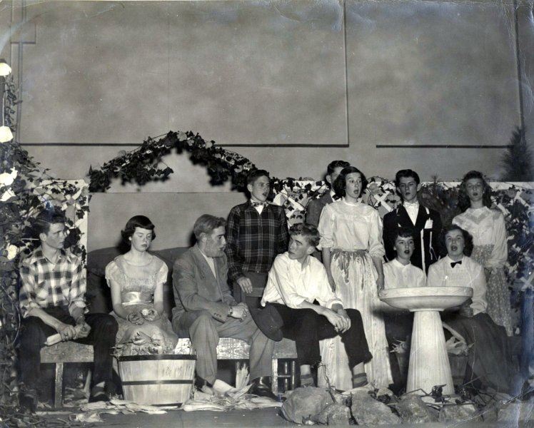 1951 Clayton High School play