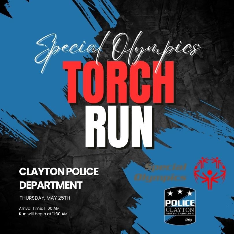 Special Olympics Torch Run Graphic